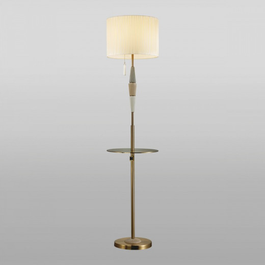 Торшер с полкой Odeon Light Latte 5403/1F