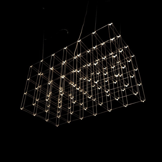 Подвесная люстра O-LUCE Cosmic Glass ячейка 20*20 см 11787611-6