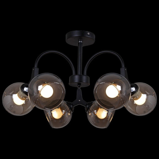 Люстра на штанге 01268-0.3-06 BK+CR