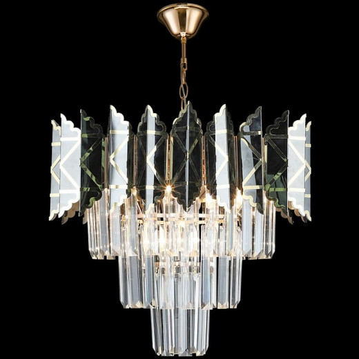 Подвесная люстра 02202-0.4-05 FGD+BK