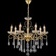 Подвесная люстра 04201-0.4-07 GOLD