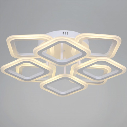 Потолочная люстра 05104-0.3-4+4 WH