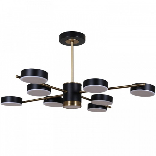 Люстра на штанге 06369-0.3-08 COP+BK