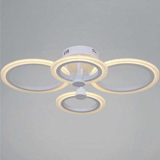 Потолочная люстра 09502-0.3-2+2 WH