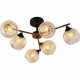 Люстра на штанге 11341-0.3-06 GOLD BRONZE+BK