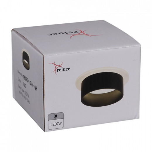 Накладной светильник 16075 16075-9.5-001QR SMD7W BK