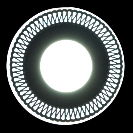 Встраиваемый светильник 63903-9.0-001RD LED3+3W BK