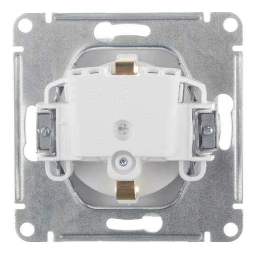 Розетка с заземлением без рамки Systeme Electric AtlasDesign ATN000143, SE ATN000143