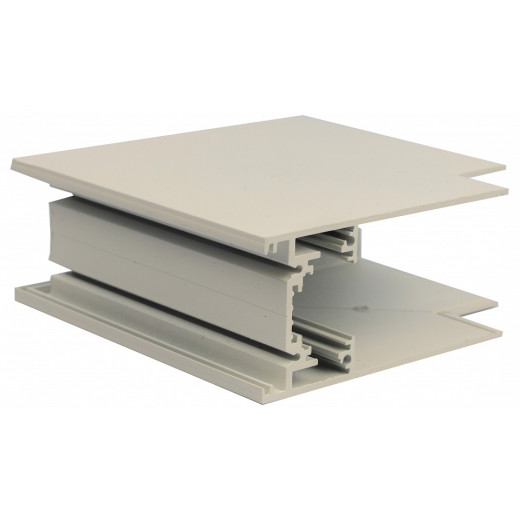 Соединитель угловой L-образный для треков накладных Uniel UBX-MS22 UL-00008732