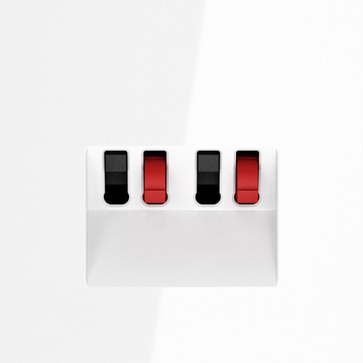 Розетка акустическая без рамки Voltum S70 VLS060301