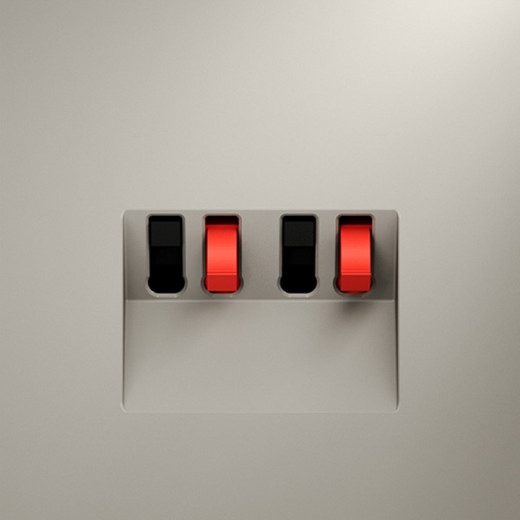 Розетка акустическая без рамки Voltum S70 VLS060303