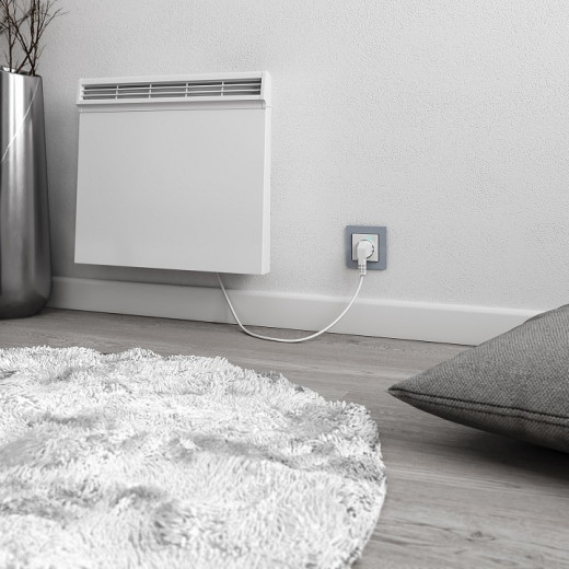 Розетка с заземлением и со шторками, без рамки с Wi-Fi Werkel белый W1171601