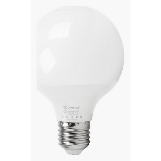 Лампа светодиодная с управлением через Wi-Fi Zetton Smart Wi-Fi Bulb E27 10Вт 2700-6500K ZTSHLBRGBCWE271RU
