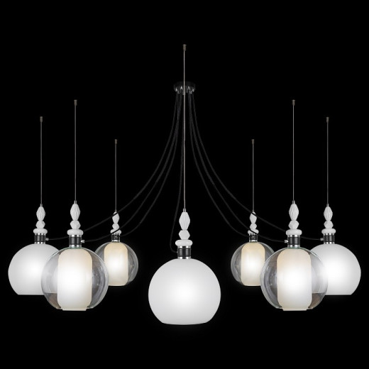 Подвесная люстра 33 идеи M66TW PND182.07.17CH.003BL-M66TW