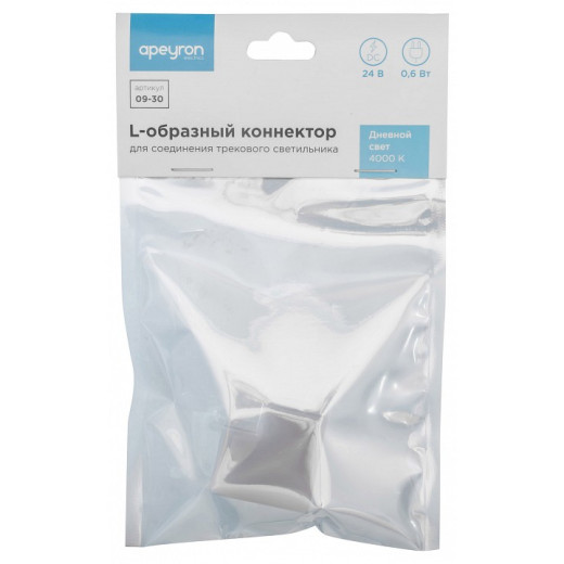 Соединитель угловой L-образный для модульных светильников Apeyron Electrics  09-30