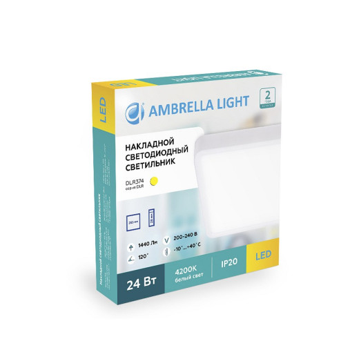 Накладной светильник Ambrella Light DLR DLR368