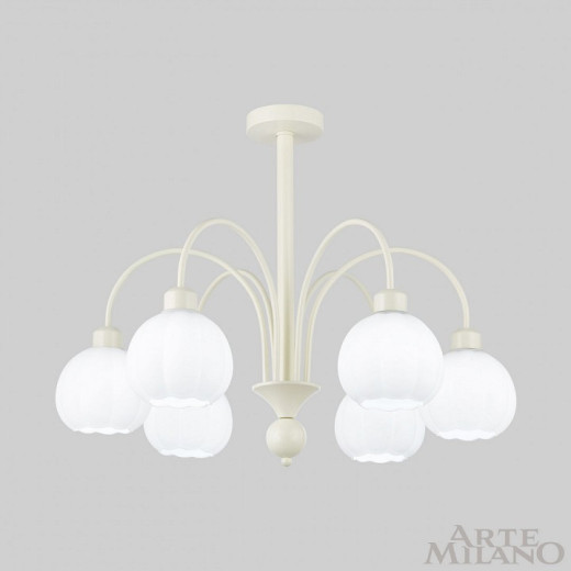 Люстра на штанге Arte Milano AM-Napoli 315066/D680/6 IV