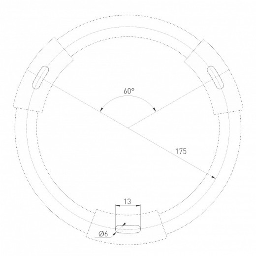 Накладной светильник Arlight RONDO 034812