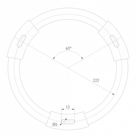 Накладной светильник Arlight RONDO 034818