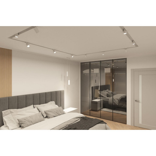 Профиль-держатель встраиваемый Denkirs Flod DK5850-WH