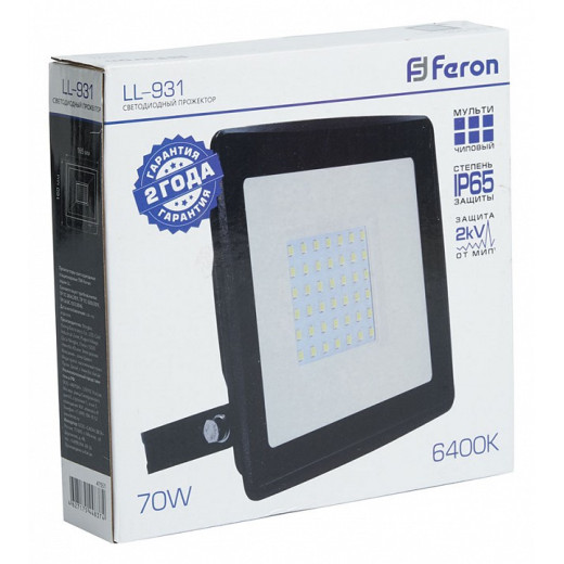 Настенно-потолочный прожектор Feron LL-931 41551