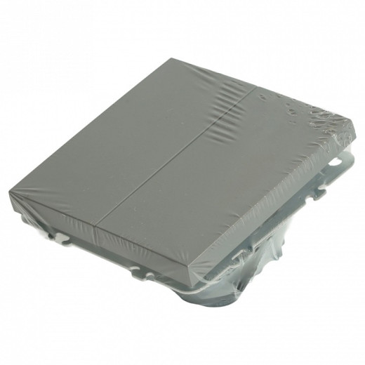 Выключатель двухклавишный без рамки Stekker Эмили 49947