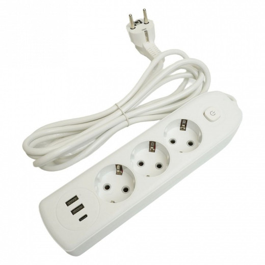 Удлинитель Stekker Home plus 49977