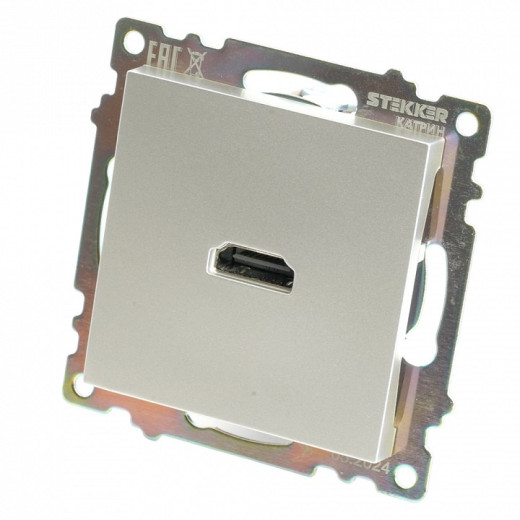 Розетка HDMI без рамки Stekker Катрин 50061