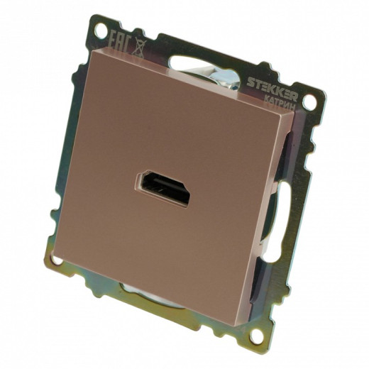 Розетка HDMI без рамки Stekker Катрин 50063