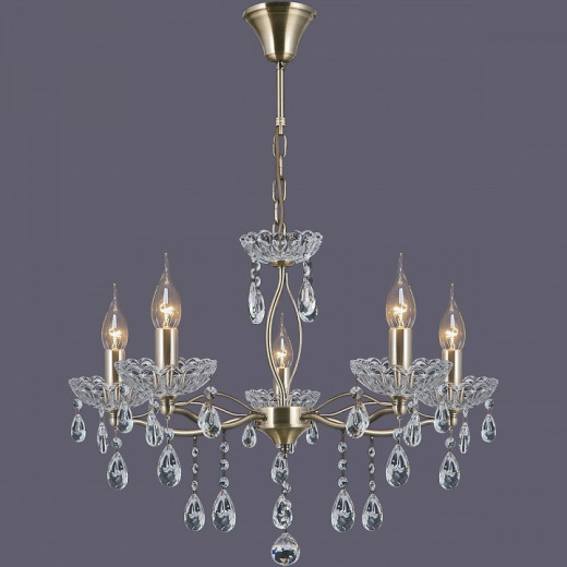 Подвесная люстра ILLUMICO  IL0265-5PSQ-39 AB