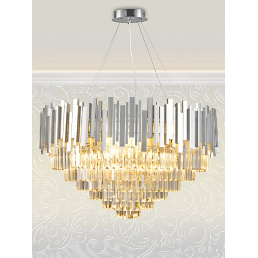 Подвесной светильник Natali Kovaltseva VERTIGO VERTIGO 81440/12C SILVER