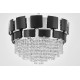 Подвесная люстра LUMINA DECO MOLINA LDP 7045-600 BK+CHR