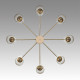 Люстра на штанге Lumion Kassia 6586/16