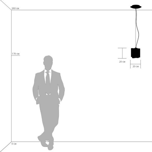Подвесной светильник Lightstar Nubi 802115
