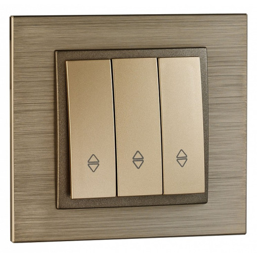 Рамка на 1 пост Mono Electric Style Aluminium 107-810000-160