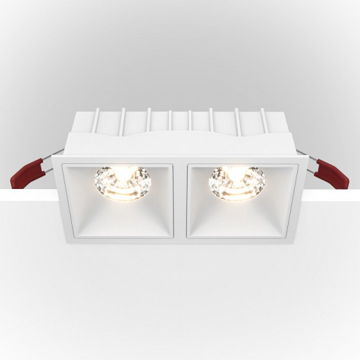 Встраиваемый светильник Maytoni Alfa DL043-02-15W3K-D-SQ-W