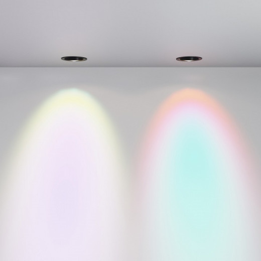 Встраиваемый светильник Maytoni Lens DL105-12W4K-B