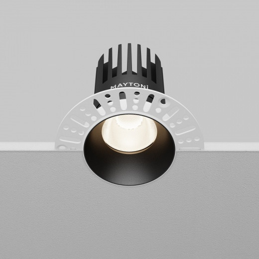 Встраиваемый светильник Maytoni Dip DL121-15W-4K-TRS-B