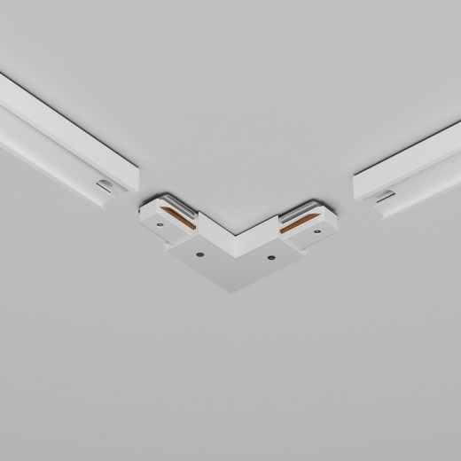 Соединитель угловой L-образный для треков Maytoni Accessories for tracks Unity TRA001CLB-11W