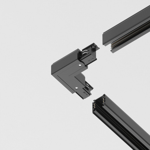 Соединитель угловой L-образный для треков Maytoni Accessorises TRA005CL-31B-L