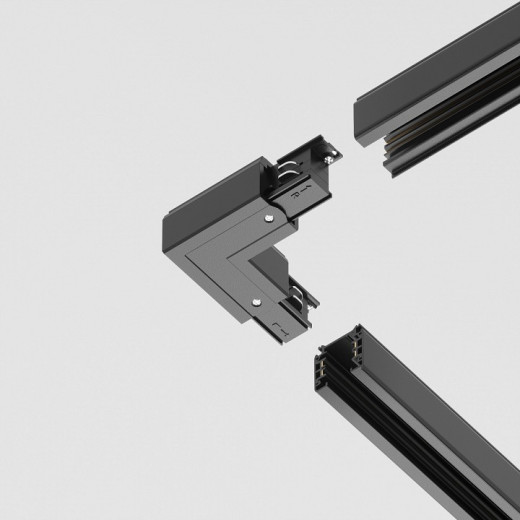 Соединитель угловой L-образный для треков Maytoni Accessorises TRA005CL-31B-R