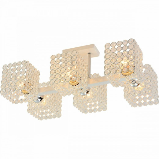 Люстра на штанге 01335-0.3-06 WH+CR