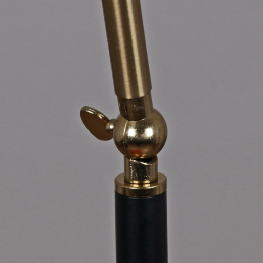 Стол журнальный с торшером 02225-2.6-01 BK