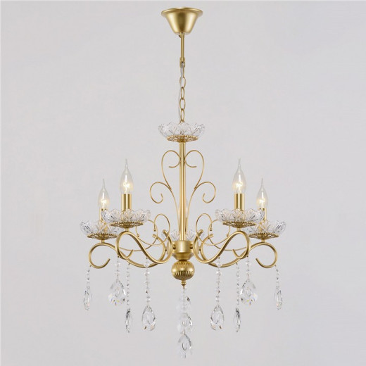 Подвесная люстра 04201-0.4-05 GOLD