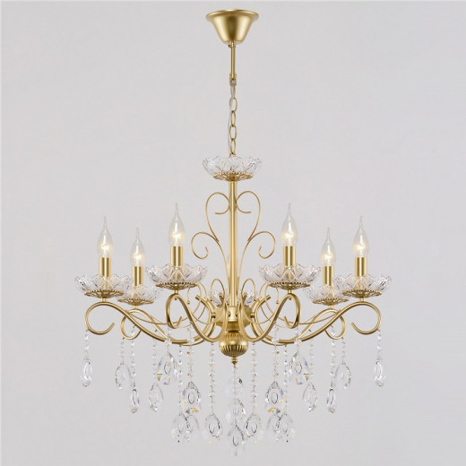 Подвесная люстра 04201-0.4-07 GOLD