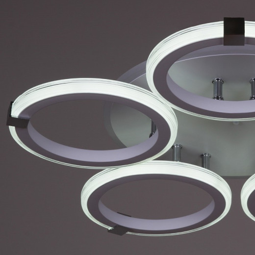 Потолочная люстра 06319 06319-3.3-05 WH+CR (RGB)