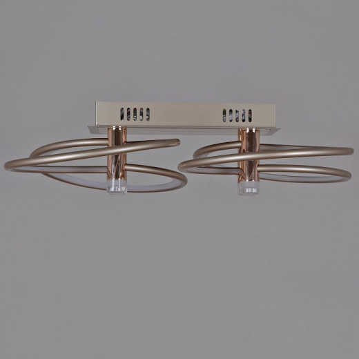 Потолочная люстра 09253-0.3-4S Champaign silver