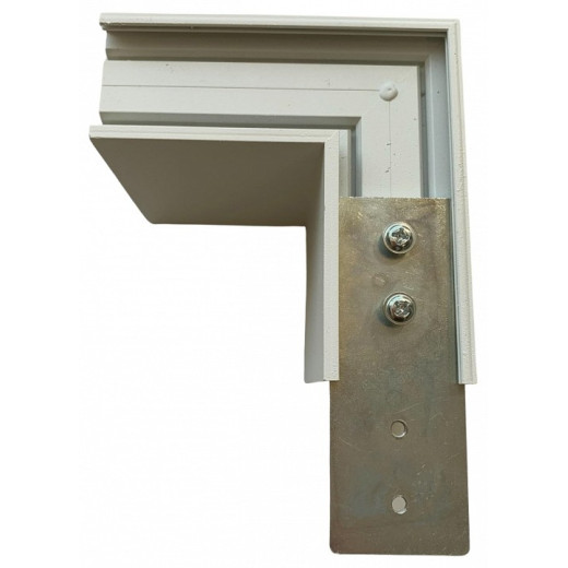 Соединитель угловой L-образный для треков накладных Uniel UBX-MS21 UL-00008730