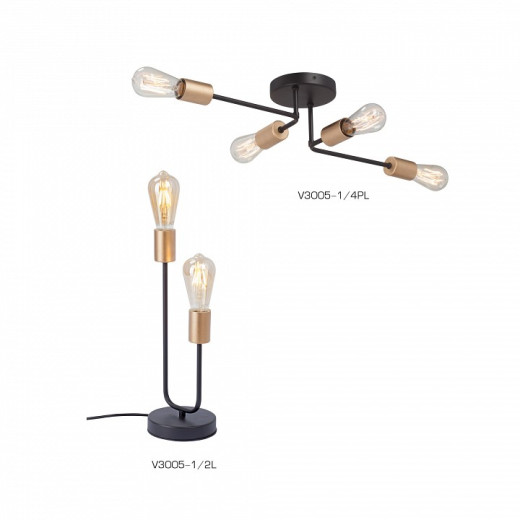 Настольная лампа декоративная Vitaluce V3005 V3005-1/2L