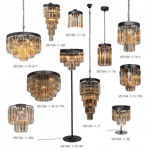 Потолочная люстра Vitaluce V5154 V5154-1/4PL